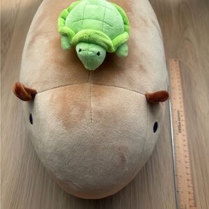 Capybara with Turtle Round 1 Plushie
